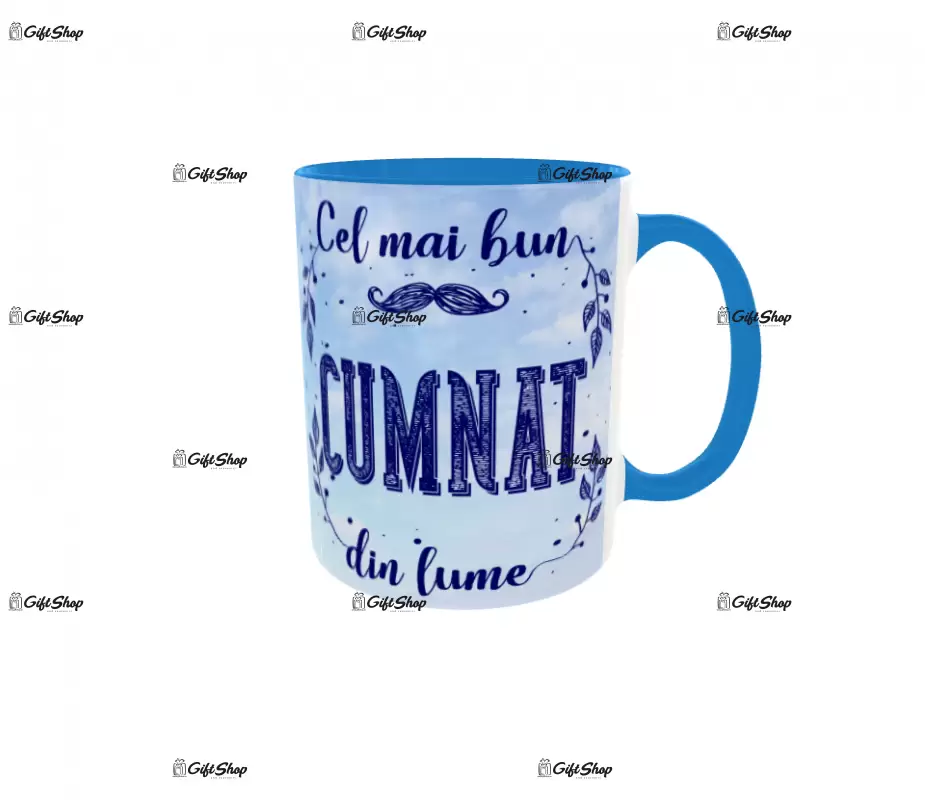 Cel mai bun cumnat din lume, cana ceramica, 330ml, cgs1083d